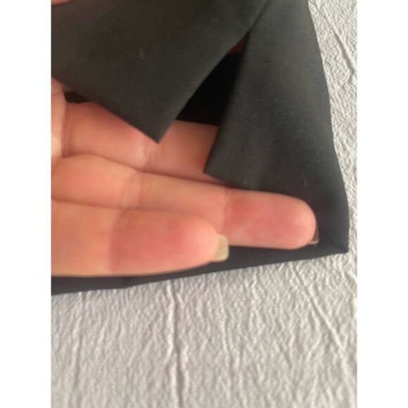 St John Caviar Cropped Ankle Pants Slacks Women Size 8 Black - Picture 4 of 9